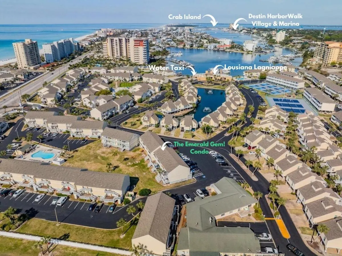 Holiday home Emerald Gem Beach Svc Included Destin